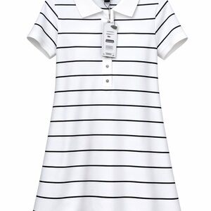 Zara Classic Black and White Polo Dress